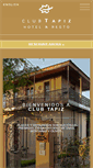 Mobile Screenshot of club-tapiz.com.ar